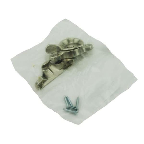 Ives Commercial Aluminum Window Lock Bright Nickel Finish 07A14 - main